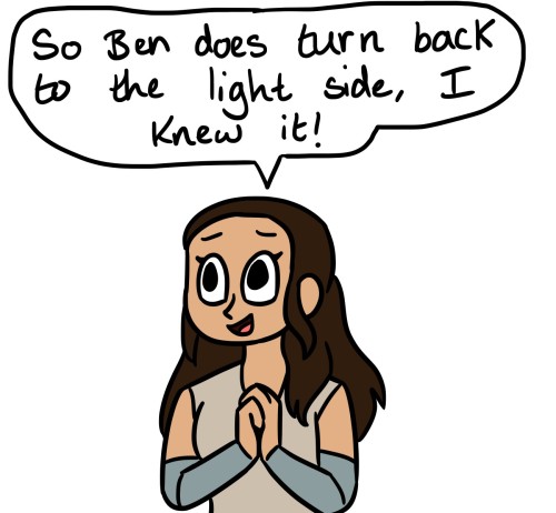 scooterpengie:So what if in The Last Jedi Rey and Ben saw the same thing when they touched hands and