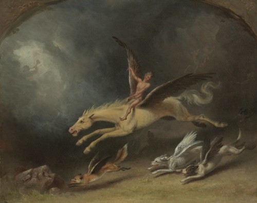 loumargi:William Holbrook Beard (1824 - 1900)The Fox Hunter’s Dream, 1859