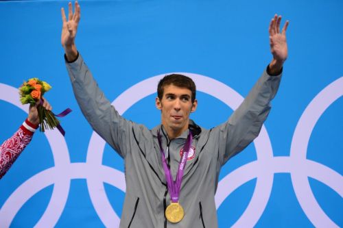 foodball: Michael Phelps 5 Olympic Games, 28 medals, 23 golds, thousands of training hours, con