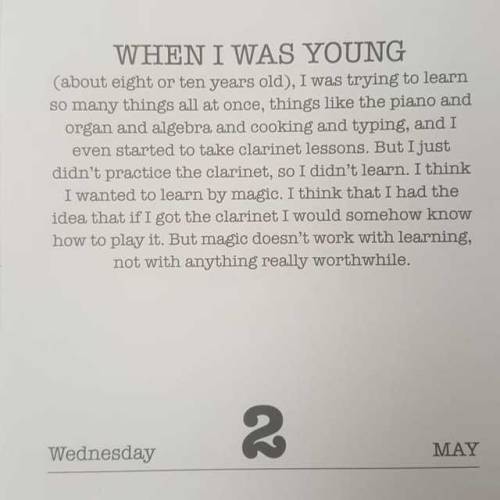 I was half a week behind on my Mr. Rogers desk calendar but this nugget of wisdom is so topically re