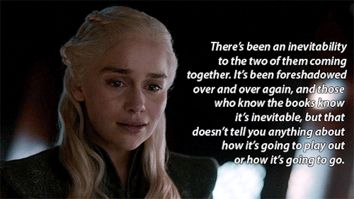 [GRRM] Did Sort Of Say Things That Made It Clear That The Meeting And Convergence Of Jon And Dany Were