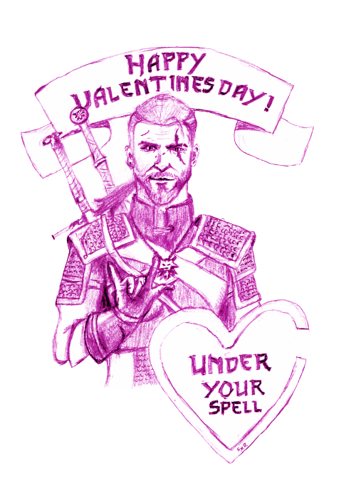 Geralt In Violet. Sorry Its Not Really Blue I Wanted It To Be.