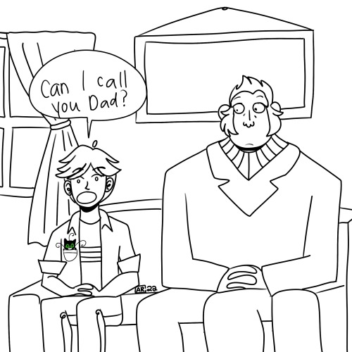 sam-and-crystal: pov ur dad is hawkmoth and u got adopted by the only trustworthy adult in ur life a