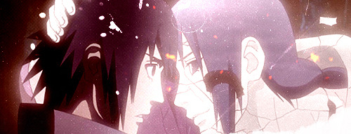 shisuies:  enigmatic—soul:« Thank you, Sasuke. Being able to live as your brother… made me…Happy. »