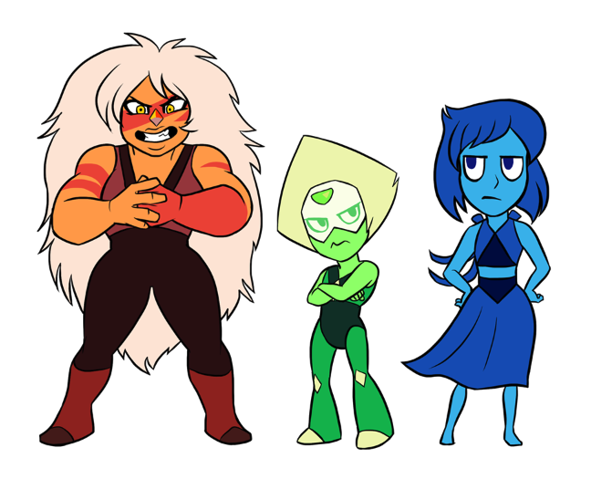 lizcoshow:  i finished my stevie u stickers for newcon pdx! up next is some jojos