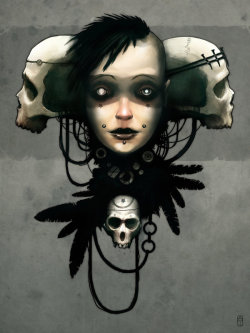 blackzipperteeth:  Totem Girl by torvenius