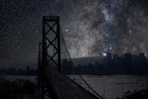 What Major World Cities Look Like at Night, Minus the Light Pollution