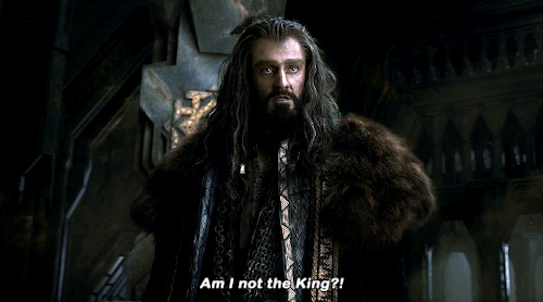 villainelle: #aka Thorin losing his shit for half the movieThe Hobbit: The Battle of the Five Armies