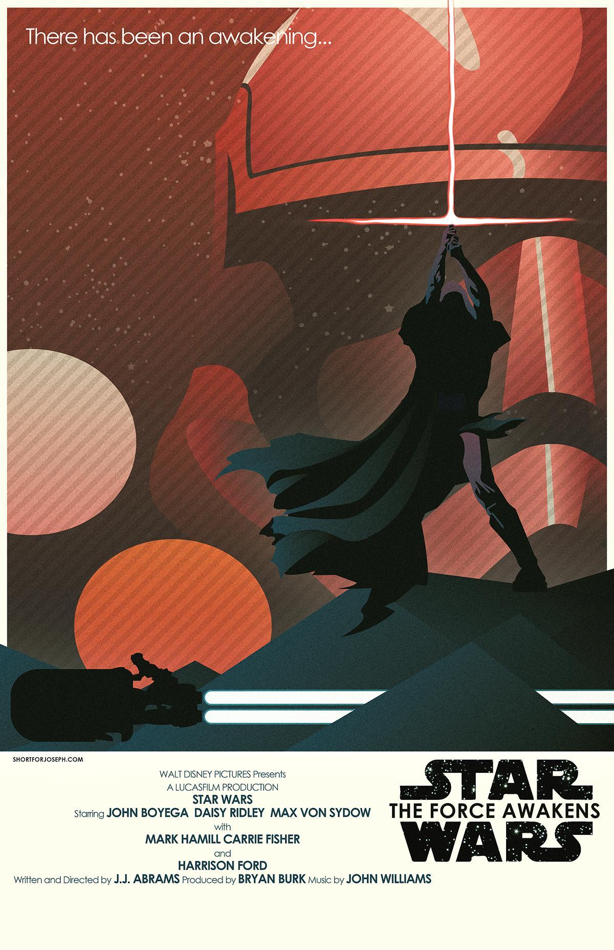 starwarscountdown:  Poster by Joseph Patrick Kane THREE HUNDRED FIFTY FIVE DAYS UNTIL