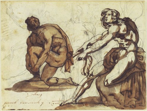 ganymedesrocks:beyond-the-pale:Classical Figures, 1814-1815 -  Théodore Géri