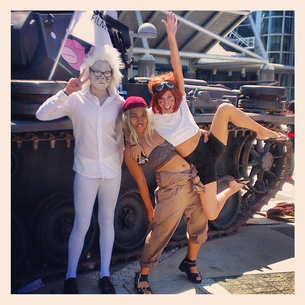 #lastone #iswear #toomuchfunbeingedward #animeexpo #tank (at Anime Expo 2013)