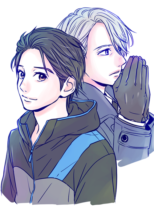 shoujoromance:   Yuri!!! on Ice artwork by Takano Ichigo  