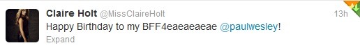 ochiyomadlen:  TVD Cast &amp; Crew’s birthday tweets for Paul! :) 
