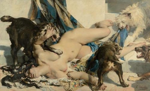 aubreylstallard:  Léon Comerre, “Jezebel porn pictures