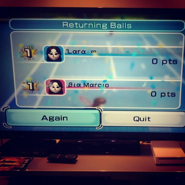 Somos quase proficionais #me #and #bff #friend #game #wii #winner #bad #gamers #followme