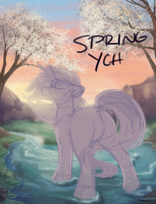 silentwulv: Spring YCHBid Here: ych.commishes.com/auction/show/21H7/spring-ych/Finished prod