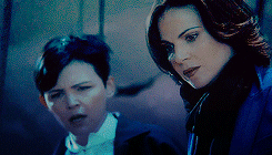 the-queen-and-her-sheriff:  Swan Queen + Adventures in Neverland &ldquo;I think