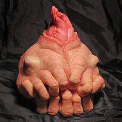 SNEAK PEEK: Fleshlette sculpture by @jondavidpayne