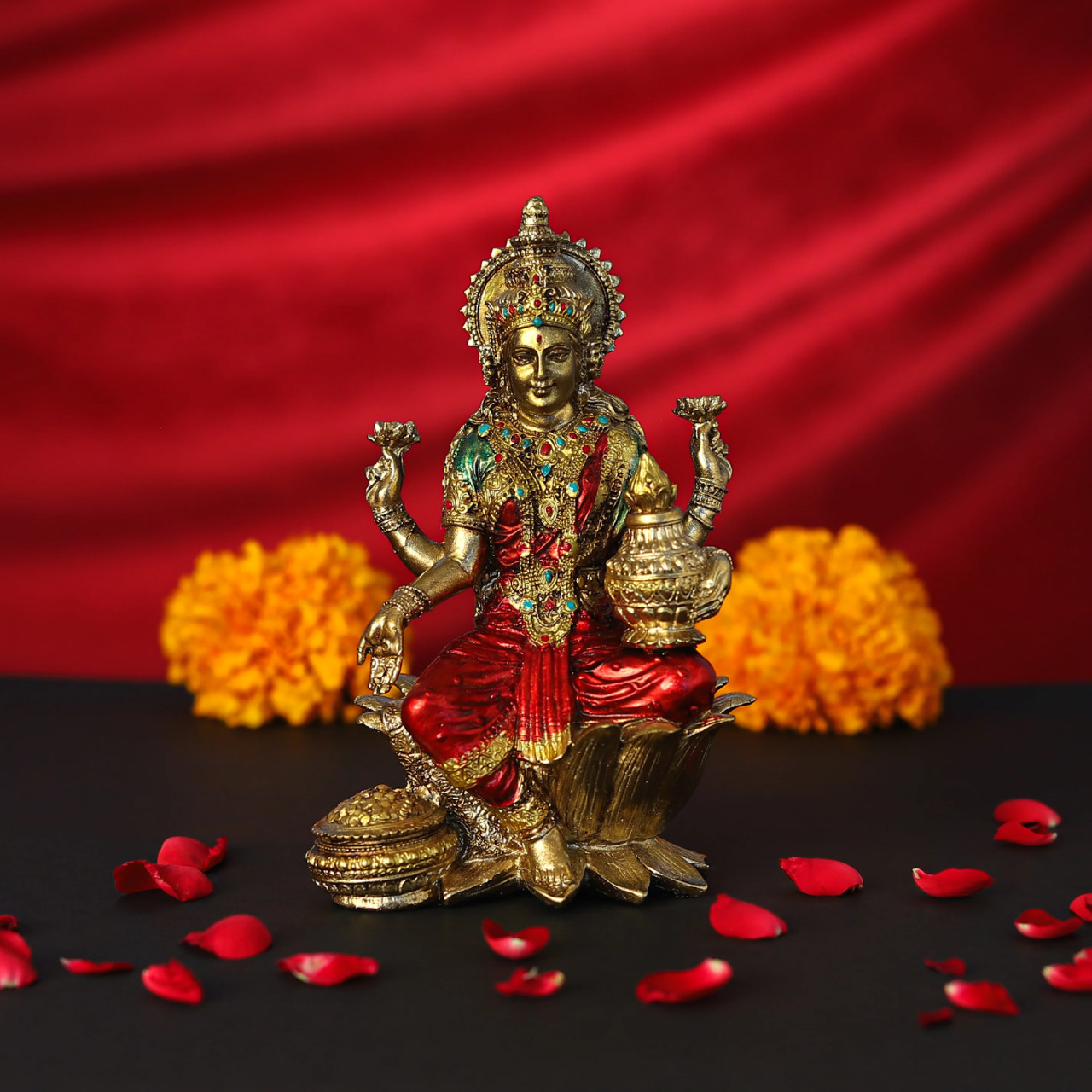 Chokhi Dhani Kalagram — Laxmi & Ganesh Figurines: Unveiling the Divine