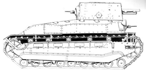 bmashine: One of the first Japanese tanks introduced into mass production was The “type 89&rdq