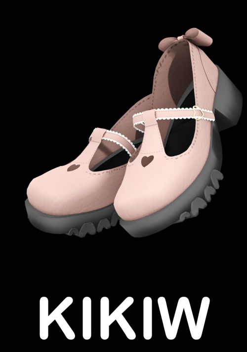 [KIKIW]Sweet Rescue_Square Toe Shoes *New mesh*5 colors*Base game compatible*Female*HQ textures*Cust