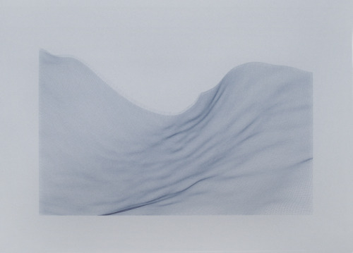 arpeggia: Matthew Shlian - Drift Series 1, 2009, mont blanc pen, 19” x 25”