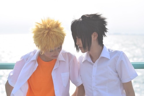 summer with you sasuke：mania naruto：jun Photo by なぐさ