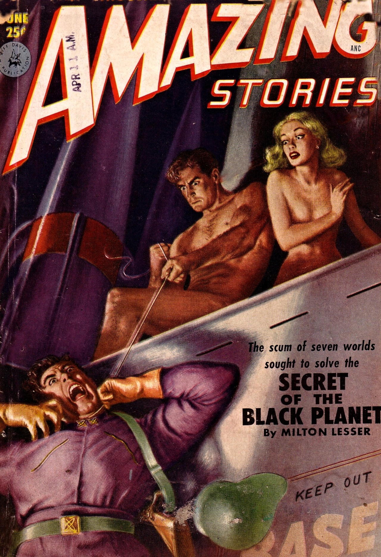 Walter Popp - Amazing Stories, 1952.