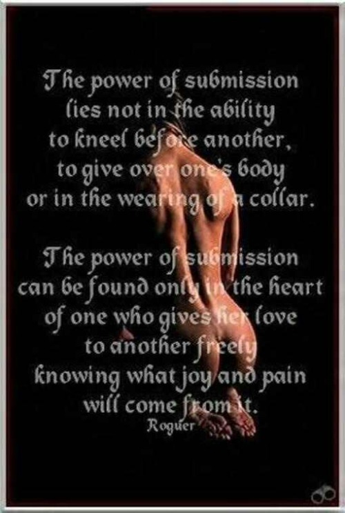 Trust. Surrender.