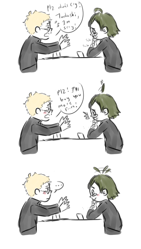 m-ochaa: HC that yamaguchi’s lil cowlick thingy wags when he’s happy 