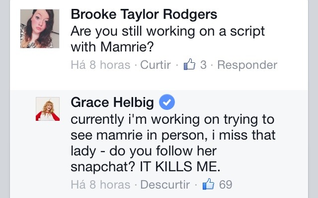 ijustloveyoutubers:  bestofyoutubecomments:  #NotTooDeep with Grace Helbig  Grace’s
