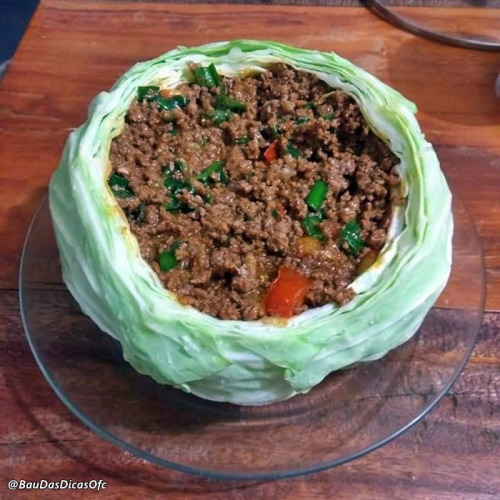 Cabbage Stuffed With Minced Meat
