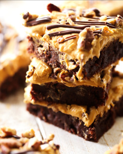 fullcravings:  Dulce de Leche Brownies