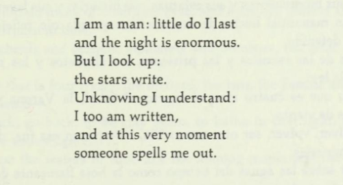 Octavio Paz, ‘Brotherhood’, A Tree Within (trans. Eliot Weinberger)