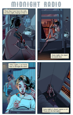 neil-gaiman:  elcomics:  Midnight Radio.