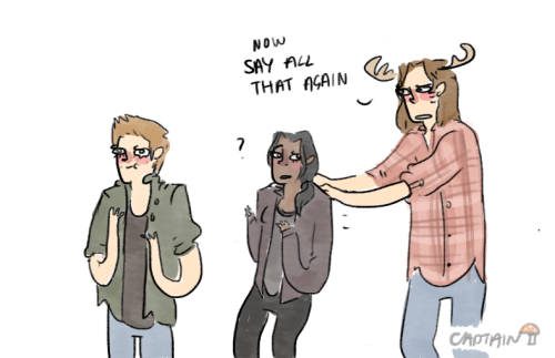 captainshroom:everybody needs a lieutenant mills, ESPECIALLY deanfor the awesome becca