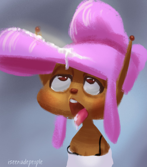 iseenudepeople:  Yeah…. he missed pretty bad. Wanted to try rendering some Jackie! It was a lot of f