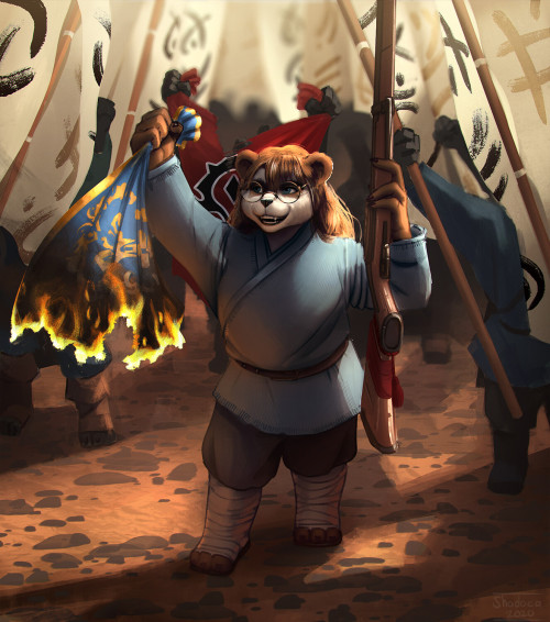 Pandaren Revolution by Henri Tapio Source: https://ift.tt/FQN03KE New news website for furry fans: h