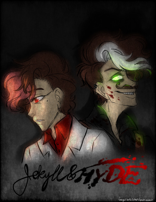 Sanders Sides Musical Posters 1/? Jekyll and Hyde starring Roman and Remus Sanders. 