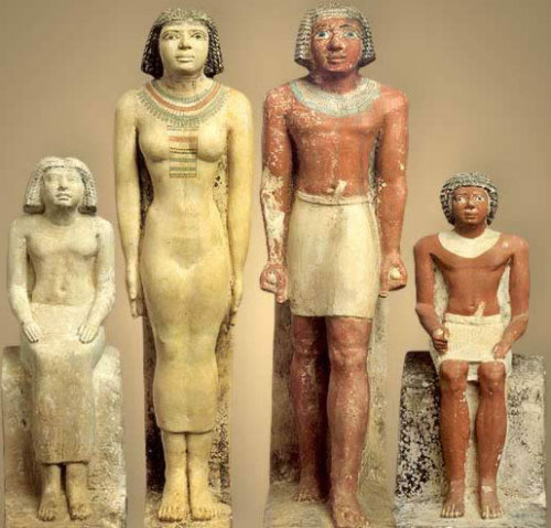 The Family of Neferherenptah, late 5th early 6th dynasty, mid 24th century B.C.