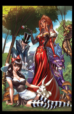 J Scott Campbell - Escape From Wonderland