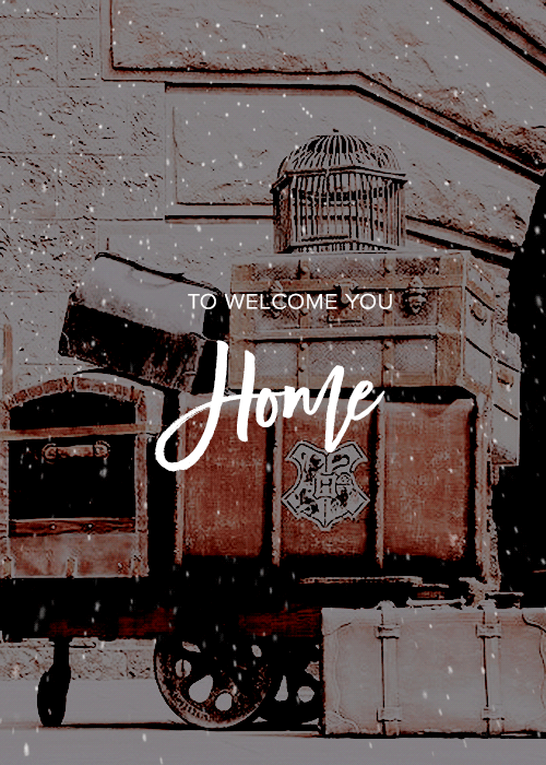 dailypotter:Whether you come back by page or by the big screen, Hogwarts will always be there to welcome you home.