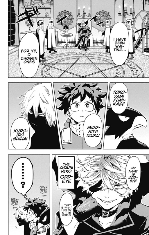 So I Was Just Reading The TUM With Midoriya, Tokoyami, And Kuroiro And I Am Here To Share Some Of My