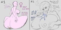 oki-doki-oppai:  A commission I am holding on Furafinity meeting a couple of my ocs in different pics, if interested you can offer here, thanks everyone :’D :http://www.furaffinity.net/view/19154028/