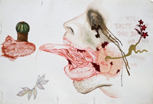 multipleinsertions: You Taste Like Pao Bhaji, Mithu Sen, 2009