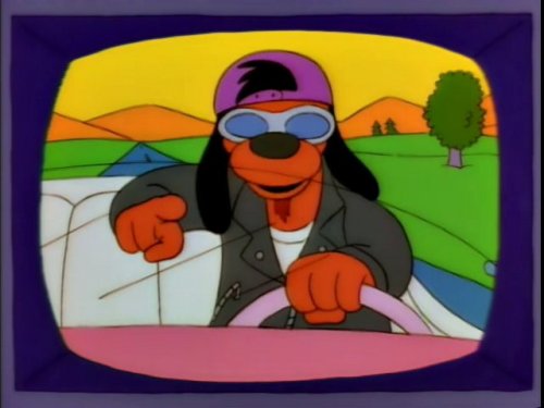 Front Facing Poochie(The Itchy & Scratchy & Poochie Show)