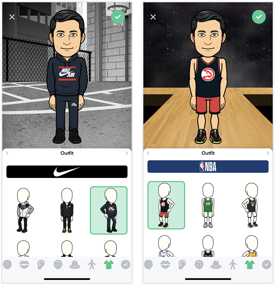 adidas outfit for bitmoji