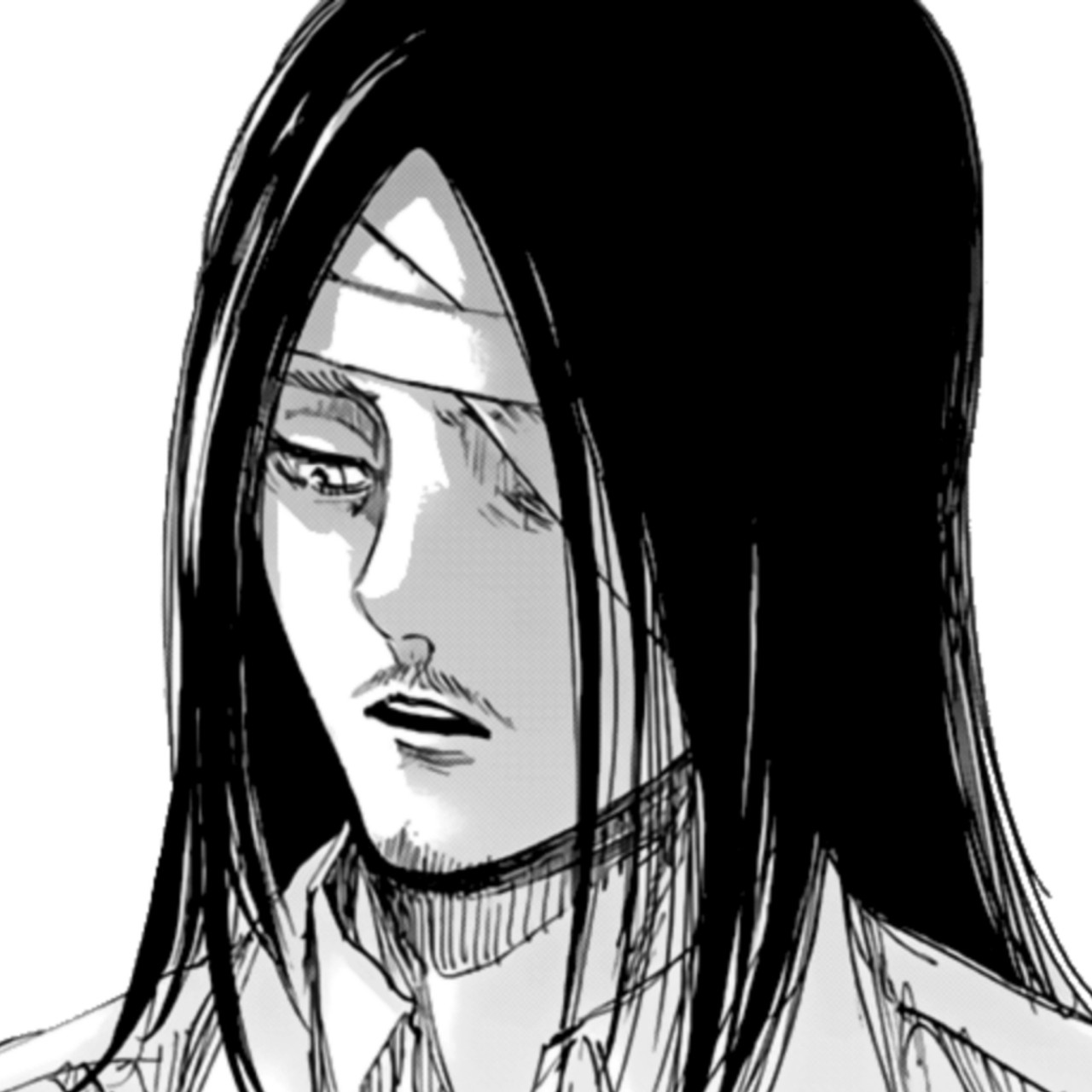 Mangaterial Eren Yeager Manga Icons Pls Like If You Save It isn't that long in the back, and is shaped sort of like a bowl hairstyle. eren yeager manga icons pls