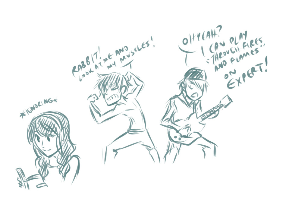 kpcloudm:  Messy doodles Done in SAI -Kp  The rest of messy request that aren&rsquo;t