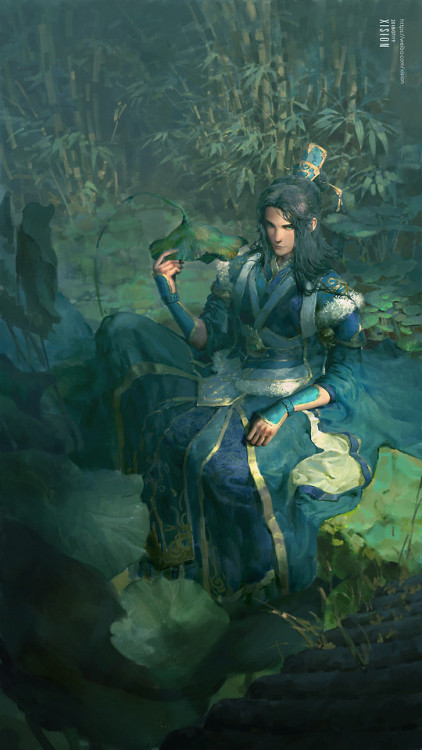 怡亲王  Xision Wu www.artstation.com/artwork/BmXEXk